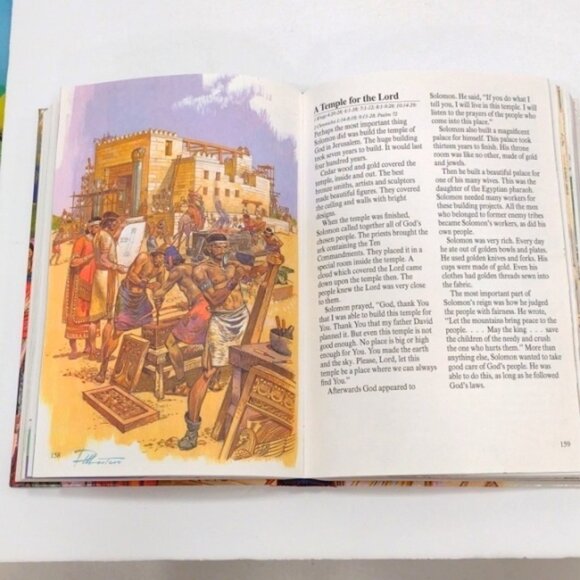 Hardcover Book The Children's Bible Story Book Retold by Anne de Graaf - Picture 7 of 10